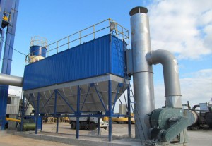 Baghouse-dust-collector-for-asphalt-plants