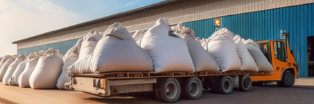 集塵機で回収した粉塵