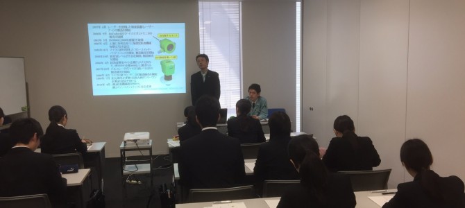 福岡マイナビで企業説明会しました。